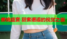 蜜桃盛宴 甜蜜邂逅的视觉之旅