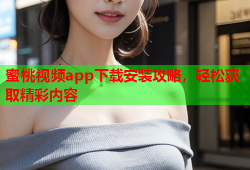 蜜桃视频app下载安装攻略，轻松获取精彩内容