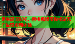 尽享高清影视，蜜桃视频带你畅游无广告观影新体验