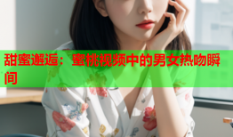 甜蜜邂逅：蜜桃视频中的男女热吻瞬间