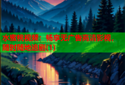 水蜜桃视频：畅享无广告高清影视，随时随地追剧(1)