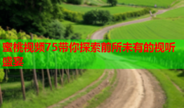 蜜桃视频75带你探索前所未有的视听盛宴