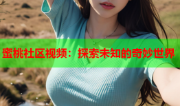 蜜桃社区视频：探索未知的奇妙世界